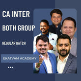 CA Inter Both group Combo | Regular Batch By Ekatvam | For Jan 26 & May 26 Exams